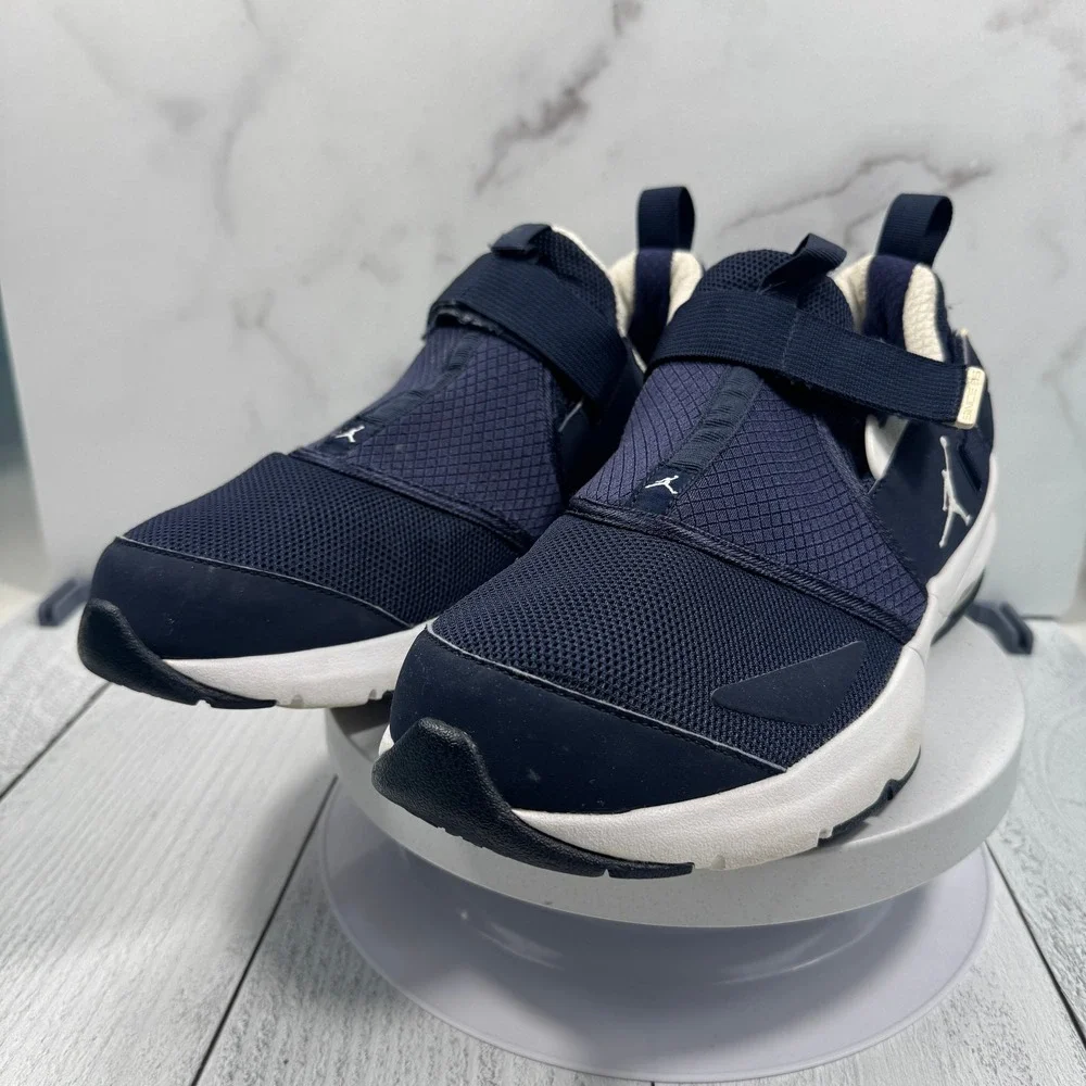 Jordan Trunner‎ LX Men's Sneakers 14 Navy Blue White Training Athletic